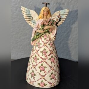 Jim Shore  Angel Figurine--With Prayer All Things are Possible "4024794